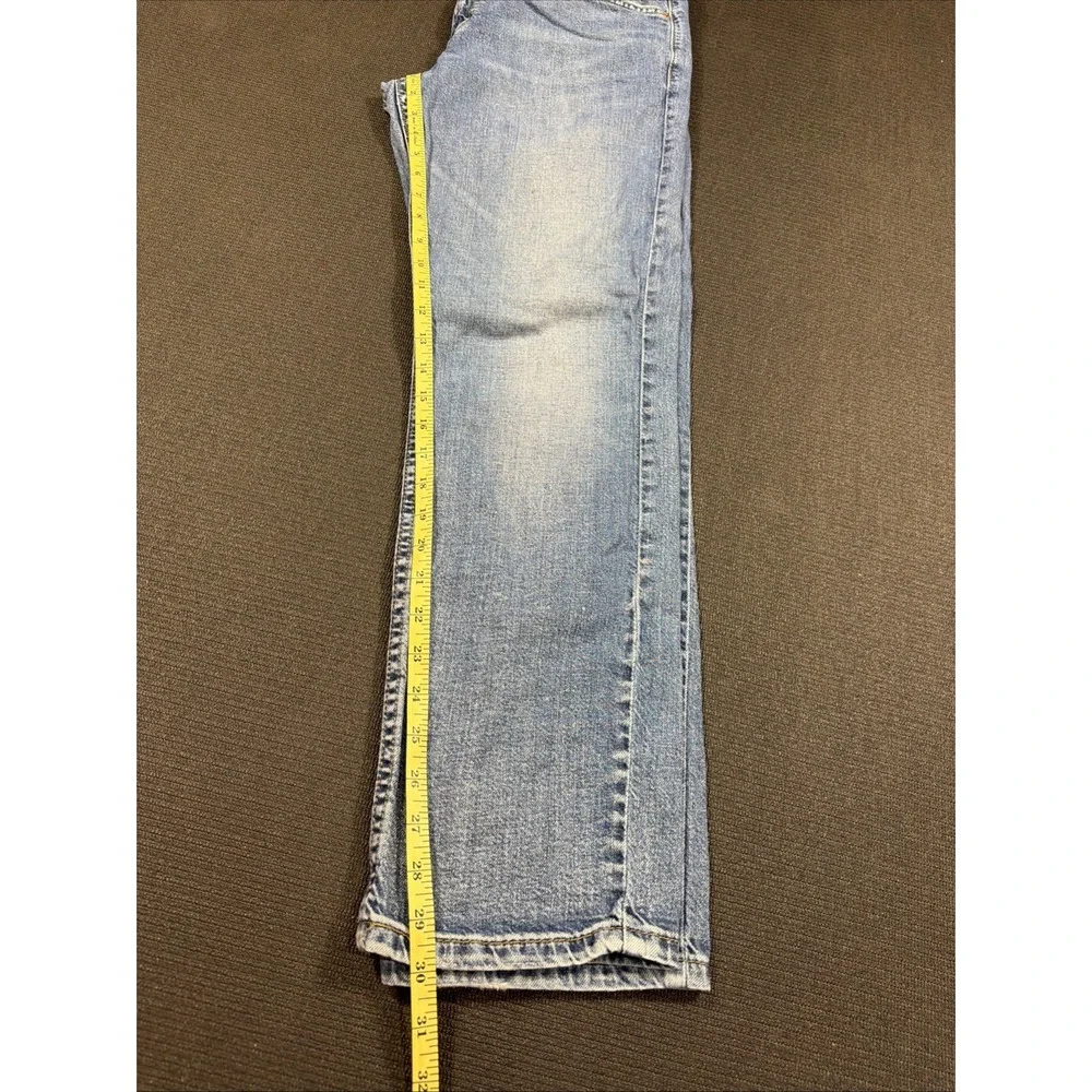 Levis 559 Relaxed Straight Jeans Mens 32x30 Blue Medium Wash Cotton Denim